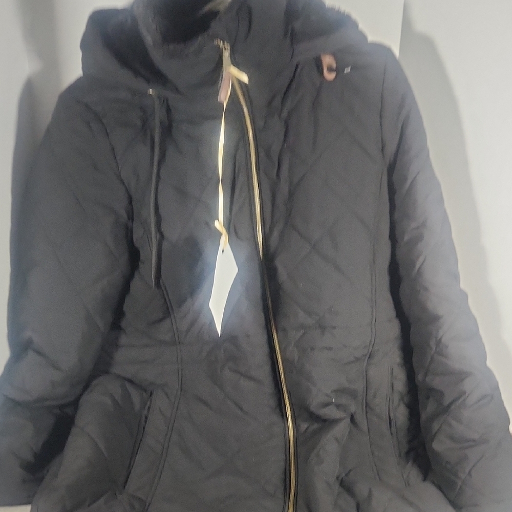 Tommy Hilfiger Women's Quilted Black Jacket